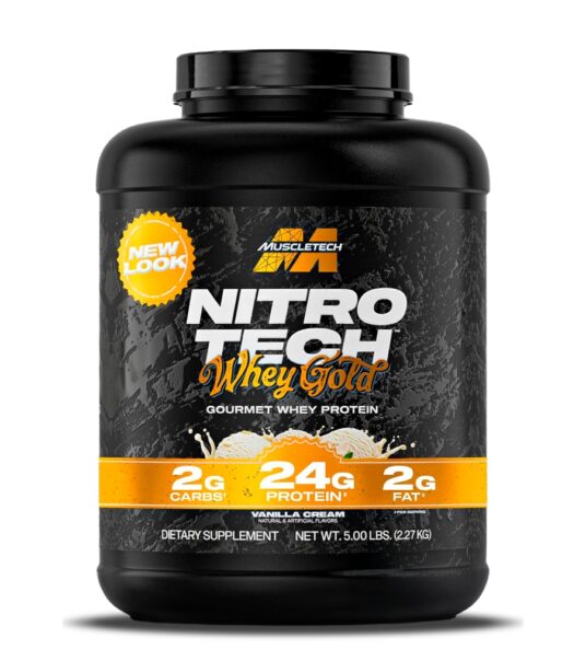 NITROTECH WHEY GOLD MUSCLETECH 5LB