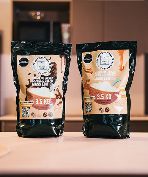 CREMA DE ARROZ MASS EDITION 3.5KG  ANABOLIC CREAM