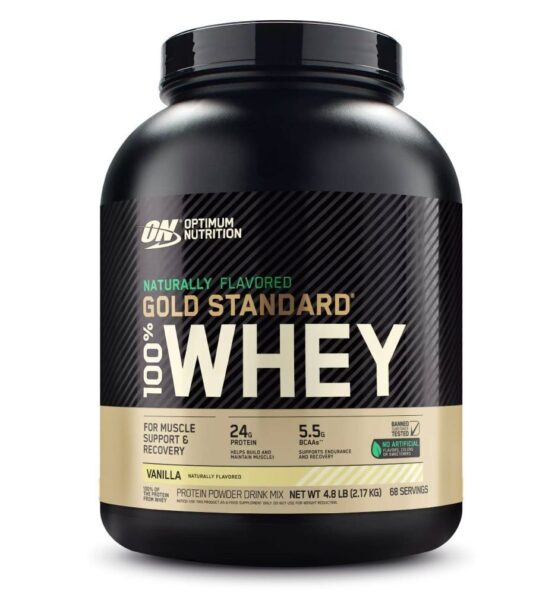 GOLD STANDARD 100% WHEY NATURALLY FLAVORED 4.79LB
